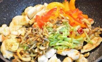 Рисовая лапша с кабачками и курочкой Шаг 14 - «Рисовая лапша с кабачками и курочкой»