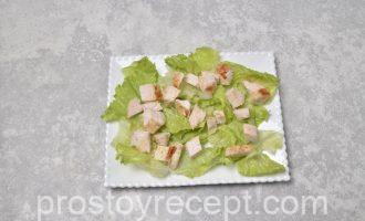 Салат с курицей огурцом и яйцом Шаг 8 - «Салат с курицей огурцом и яйцом»