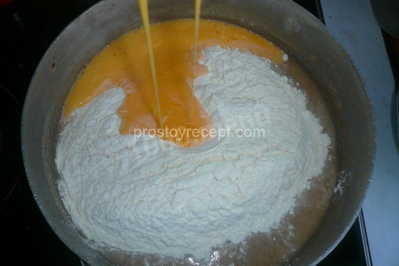 Блины из гречневой муки с пшеничной мукой