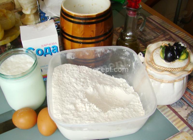 Блины на кислом молоке толстые