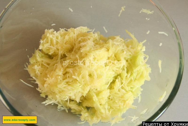 Кабачковые оладушки
