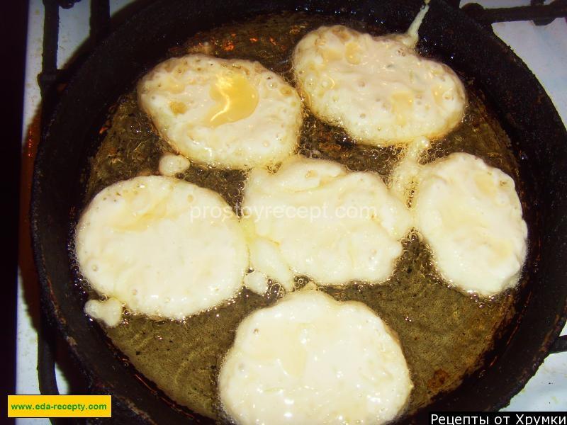 Кабачковые оладьи на кефире