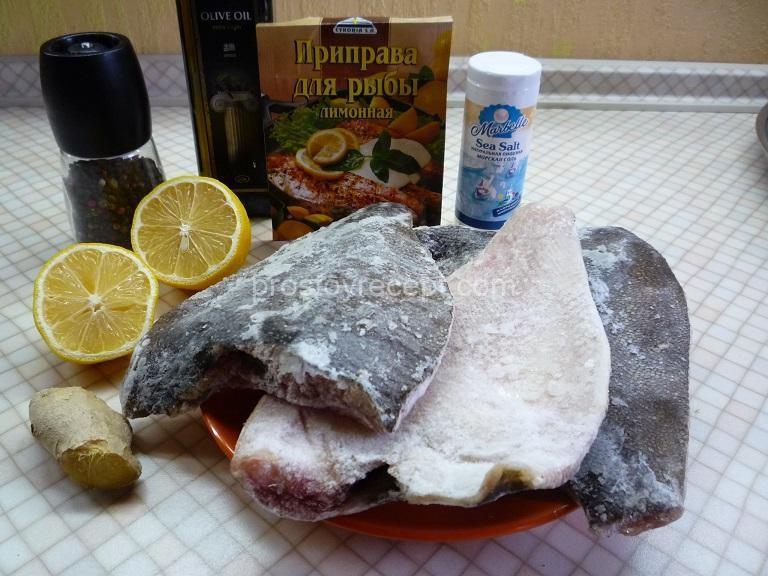 Камбала на мангале на решетке
