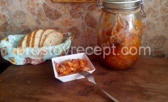 Ассорти на зиму из овощей томаты и капуста без стерилизации Вкусный овощной салат на зиму без стерилизации.