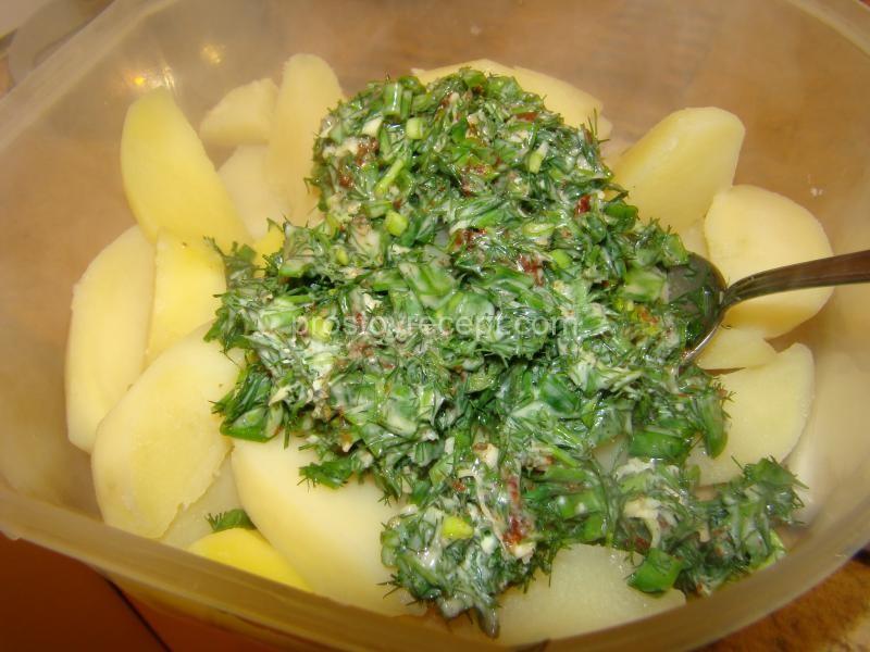 Картошка Айдахо печеная