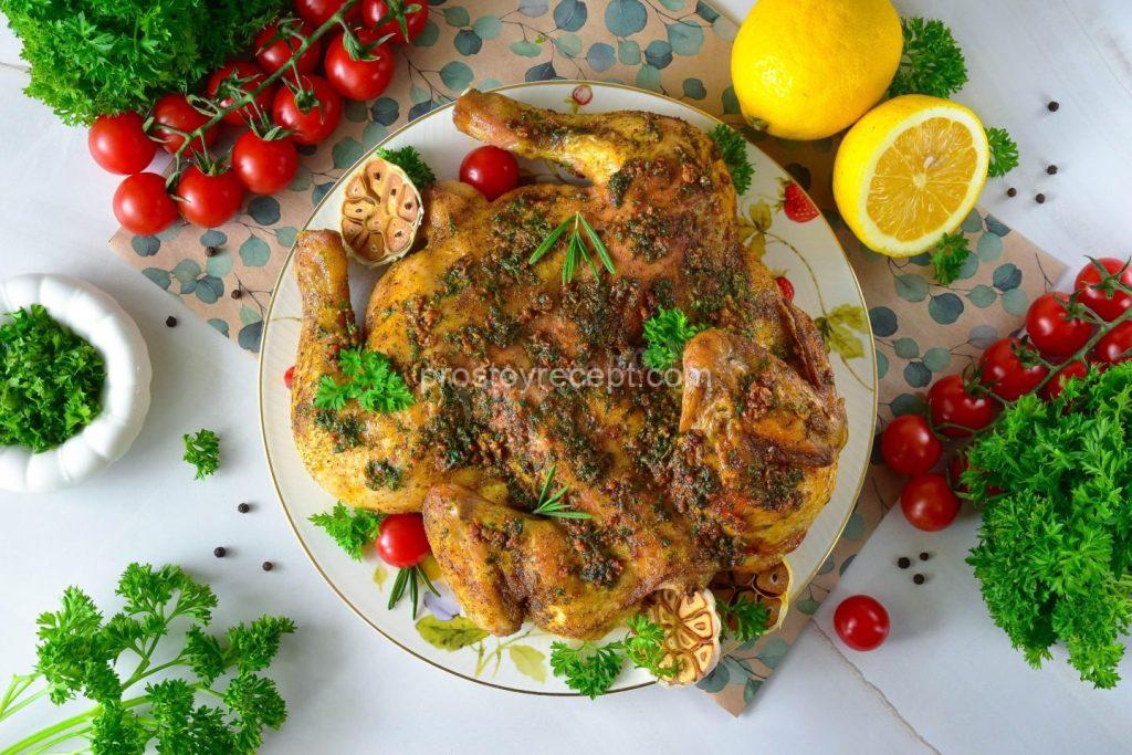 И вот она, наша королева-курочка, румяная и сочная, готова покорить
