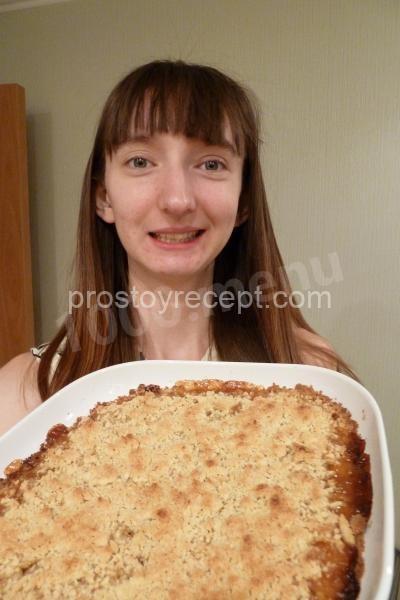 Апельсиновый пирог с джемом