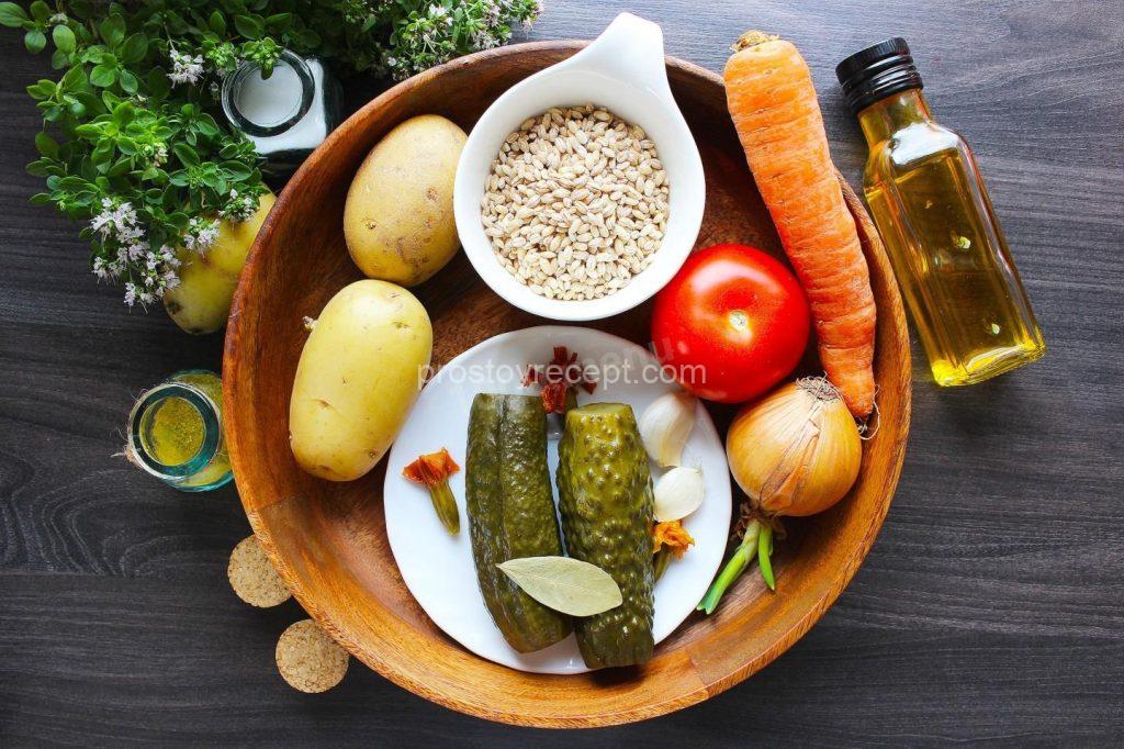 Готовим наш постный рассольник с перловкой – настоящий вкус лета,