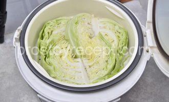 Капуста на пару Капуста на пару - Шаг 3