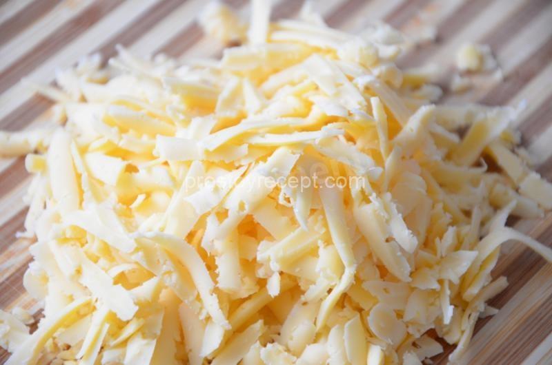 Блинный пирог с курицей и грибами Улитка