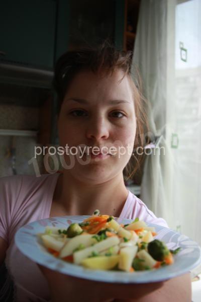 Брюссельская капуста в мультиварке