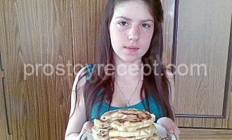 Чеченский чепалгаш в сливочном масле с творогом Чеченский чепалгаш в сливочном масле с творогом - Шаг 26