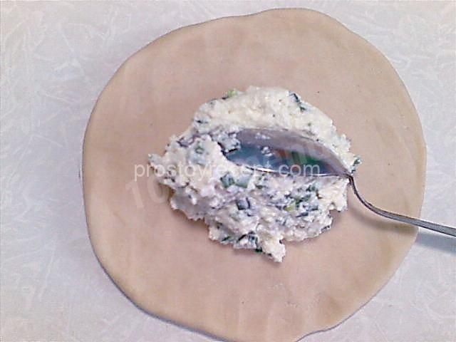 Чеченский чепалгаш в сливочном масле с творогом