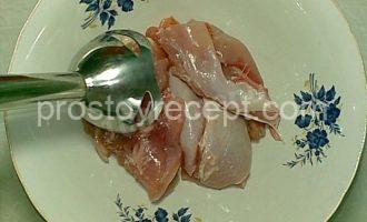 фаршированные окорочка с грибами в духовке - Шаг 6