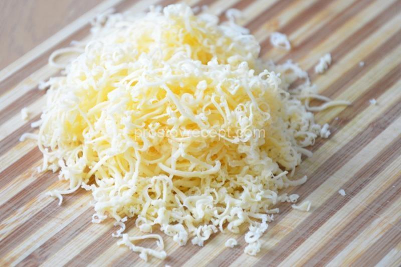 Фаршированные шампиньоны под сырной шапочкой Новогодние