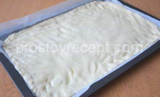 Хлеб фокачча тонкая с луком, помидорами и розмарином Хлеб фокачча тонкая с луком, помидорами и розмарином - Шаг 10
