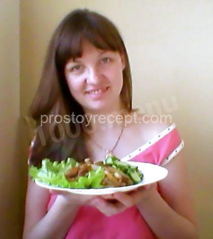 Жареный картофель с луком