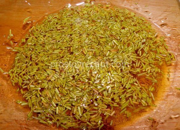 Запеченный картофель с розмарином