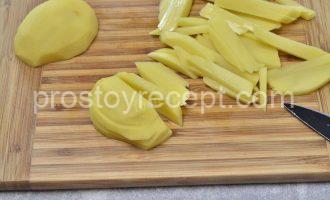 Картофель соломкой жареный Картофель соломкой жареный - Шаг 4