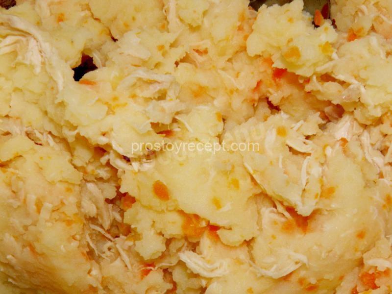 Картофельное пюре с курицей