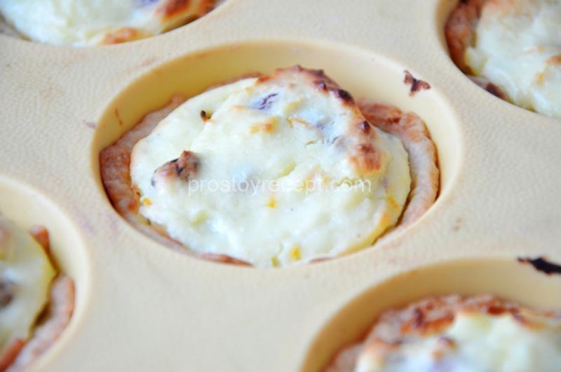 Корзинки с сырной начинкой