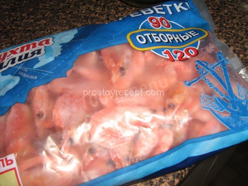 Креветки с рисом в подкове счастья Китайская стена