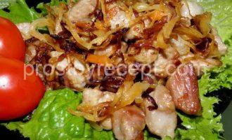 Квашеная капуста с мясом в мультиварке Квашеная капуста с мясом в мультиварке - Шаг 10
