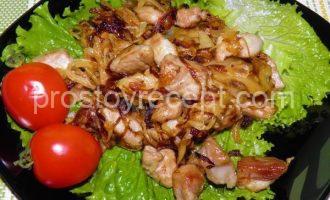 Квашеная капуста с мясом в мультиварке - основное фото