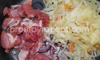 Квашеная капуста с мясом в мультиварке - Шаг 7