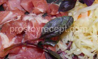 Квашеная капуста с мясом в мультиварке - Шаг 8