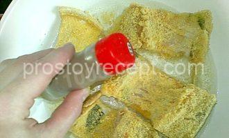 Мамалыга с муждеем и жареной рыбой - Шаг 7