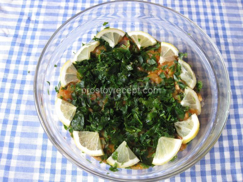 Миш-маш с шампиньонами