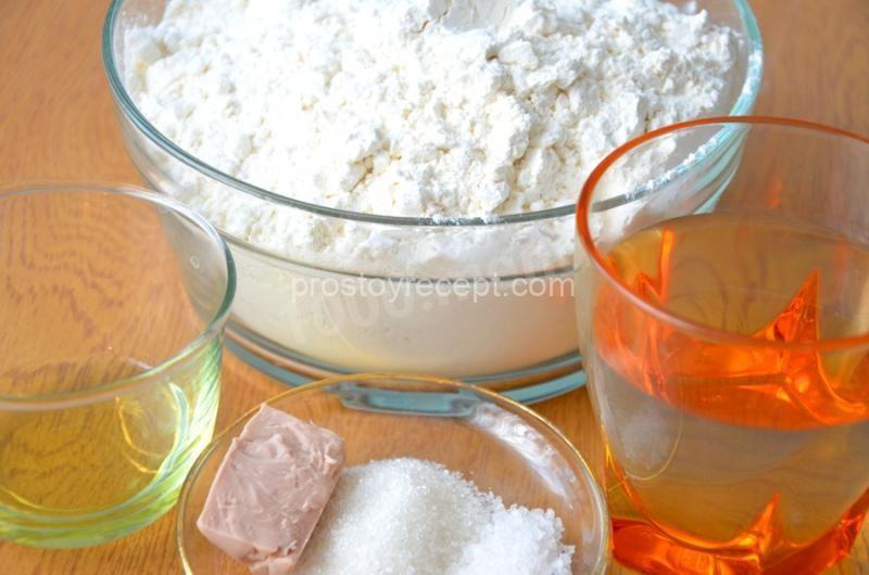 Постный хлеб с грибной начинкой