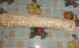 Рулет из лаваша с куриной начинкой - Шаг 7