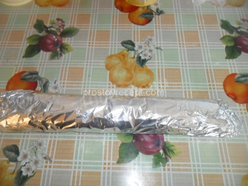 Рулет из лаваша с куриной начинкой