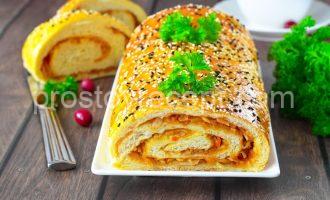 Рулет с капустой - Шаг 15