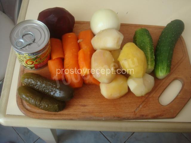 Винегрет вкусный и простой