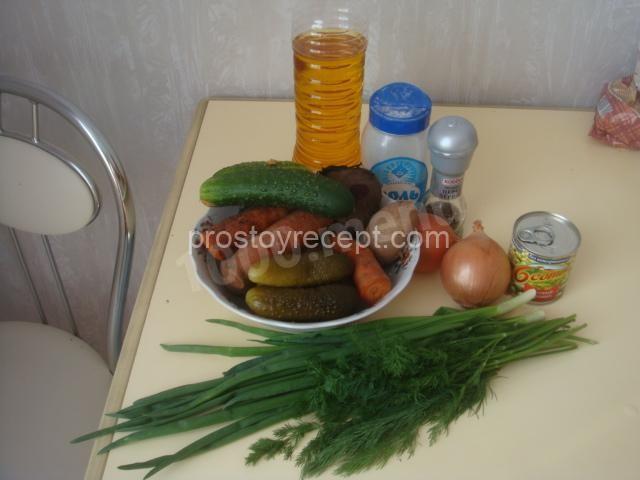 Винегрет вкусный и простой