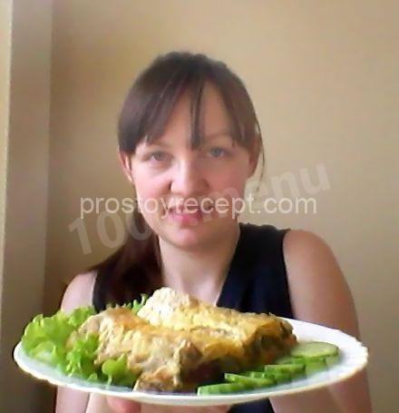 Лаваш в духовке с начинкой из овощей