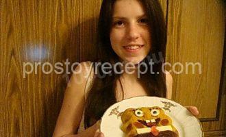 Торт Спанч Боб без мастики и выпечки - Шаг 17
