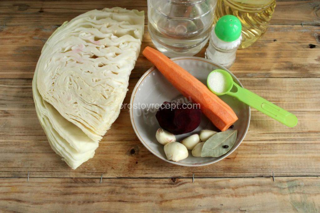 Подготовьте все необходимые по рецепту продукты.